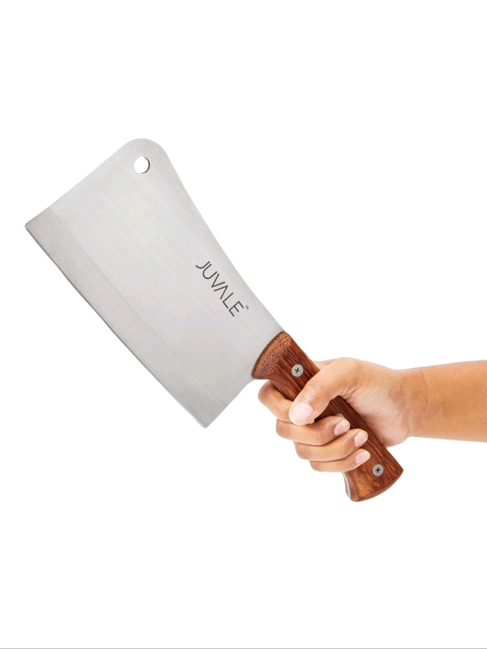 New Meat Cleaver Heavy Duty Butcher Bone Knife with Solid Wood Handle Stainless